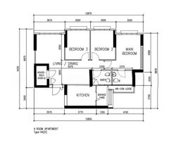 Blk 261 Toa Payoh Apex (Toa Payoh), HDB 4 Rooms #568083701